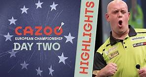 MvG ON FIRE! | Day Two Highlights | 2021 Cazoo European Championship