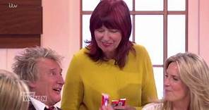Rod Stewart Comes To Work With Wife Penny | Loose Women