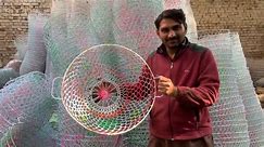 A Clever Way To Make Metal Wire Basket