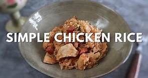 Simple chicken rice | Food From Portugal