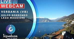 Verbania Live cam - Golfo Borromeo Lago Maggiore