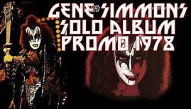 KISS - Gene Simmons Solo Album 1978 Promo Interview