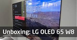 Unboxing: LG OLED 65 W8 Wallpaper-TV