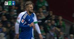 Dominick Drexler goal 89th minute Werder Bremen 2-1 Schalke 04