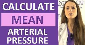 Mean Arterial Pressure (MAP) Calculation Formula Explained Nursing