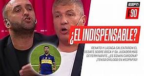 ¿Es Edwin #Cardona el jugador IRREEMPLAZABLE de #Boca? ¡Se calentó el debate en #ESPNF90!