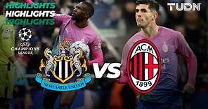 Newcastle Vs Milán - HIGHLIGHTS | UEFA Champions League 2023/24 | TUDN