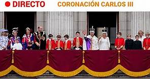 CORONACIÓN CARLOS III: PROCESIÓN hasta BUCKINGHAM y SALUDO de la FAMILIA REAL desde el BALCÓN | RTVE