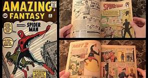 Amazing Fantasy #15 Story and Page Count - Marvel Comics 1962 - 1st Spider-Man!