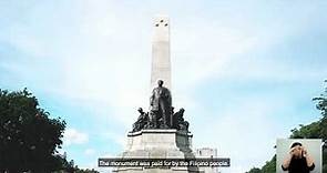 Rizal Monument at Rizal Park with Prof. Xiao Chua