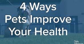 4 Ways Pets Can Improve Your Health