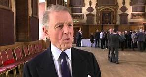 Edward Fox supports Save Barts Great Hall campaign