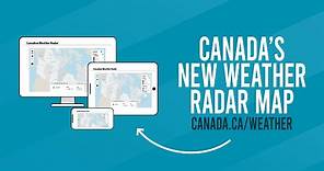 Canada’s New Weather Radar Map