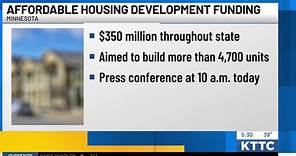 MN Lieutenant Governor Peggy Flanagan announces major affordable housing development funding