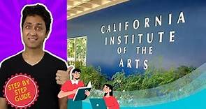 CalArts - Get Admission in CALIFORNIA INSTITUTE OF ARTS | College Admission @ShirishGee