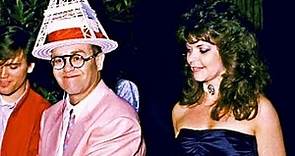 Elton John and his wife Renate Blauel