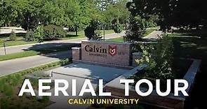 Aerial tour of Calvin University