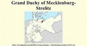 Grand Duchy of Mecklenburg-Strelitz