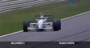 Mark Blundell (Tyrrell 022) qualifying run - 1994 German Grand Prix