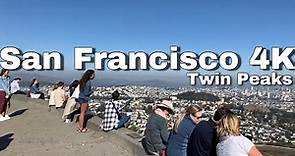 San Francisco, California - Twin Peaks - Walking Tour USA 🏆