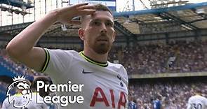 Pierre-Emile Hojbjerg draws Tottenham Hotspur level with Chelsea | Premier League | NBC Sports