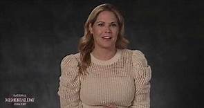 Mary McCormack Discusses Her Role in the 2023 National Memorial Day Concert