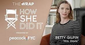 Mrs. Davis Star Betty Gilpin Welcomed the Show's Tonal Shifts | How She Did It Presented by Peacock