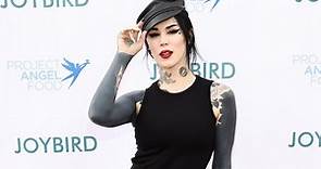 Kat Von D says she's living in a church parsonage because the Indiana mansion she bought 3 years ago isn't renovated yet