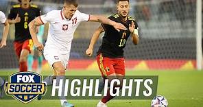 Belgium vs. Poland Highlights - UEFA Nations League | FOX SOCCER