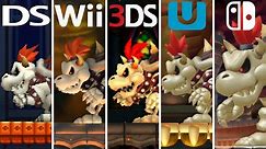 Evolution of Dry Bowser in New Super Mario Bros Games (2006-2019)