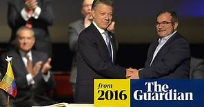 Colombia signs historic peace deal with Farc