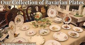 My Bavarian China Plate Collection!! // Schumann Dresden, Heinrich & Co, Winterling Schwarzenbach
