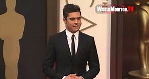 Zac Efron arrives at 86th Annual Academy Awards Redcarpet