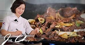 Easiest Korean BBQ Bulgogi / No Need to Marinade Bulgogi by Chef Jia Choi | Simple and Easy Recipe