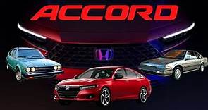 The Evolution Of The Iconic Honda Accord
