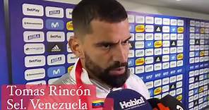Tomas Rincón, jugador de la selección de Venezuela. | Habla Deportes