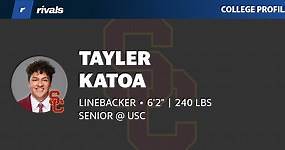 Tayler Katoa SENIOR Linebacker USC
