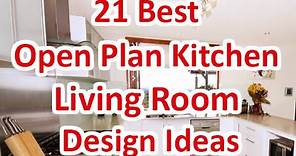 21 Best Open Plan Kitchen Living Room Design Ideas - DecoNatic