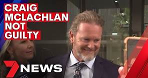 Craig McLachlan speaks after being found not guilty on charges of indecent assault | 7NEWS