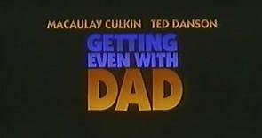 "Getting Even With Dad" (1994) VHS Movie Trailer