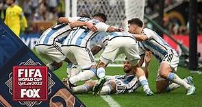 Lionel Messi scores first World Cup final goal for Argentina | 2022 FIFA World Cup