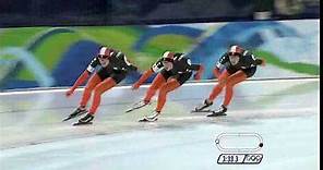 El equipo de Canadá acelera hacia el oro - Patinaje de vel.