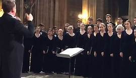 Santa Monica High School Choir in Notre Dame Cathedral