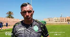 Patrice Carteron speaking about the Pre-season Stage