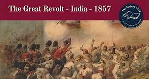 How did 1857 Indian Sepoy Rebellion start? | Sepoy Mutiny in India 1857