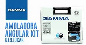 Amoladora 750W en Kit - Gamma
