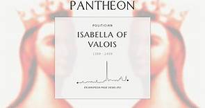Isabella of Valois Biography - Queen of England from 1396 to 1399