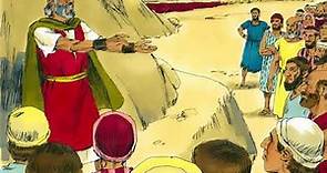 Animated Bible Stories: Moses Provides Food and Water In The Desert-Old Testament
