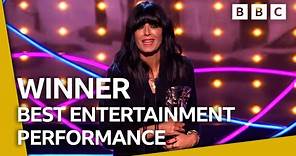 Claudia Winkleman wins Best Entertainment Performance 🌟 | BAFTA TV Awards 2023 - BBC