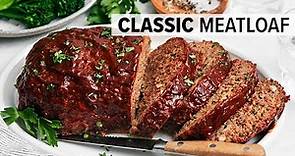 BEST EVER MEATLOAF RECIPE | With the Tastiest Glaze!